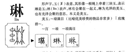 琳取名意思|琳字取名的寓意